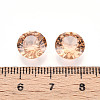 Diamond Shaped Cubic Zirconia Pointed Back Cabochons ZIRC-R004-10mm-04-3
