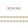 Brass Enamel Curb Chains CHC-C003-13G-02-2