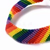 Rainbow Pride Bracelet LS-BJEW-F419-03-2
