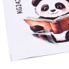 Animals PVC Waterproof Self Adhesive Stickers STIC-K001-04A-4