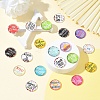 20Pcs Glass Cabochons GGLA-YW0001-28-5