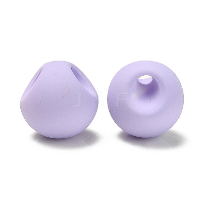 Rubberized Acrylic Beads OACR-G012-05K-1