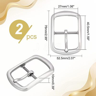 304 Stainless Steel Roller Buckles DIY-WH0304-353-1