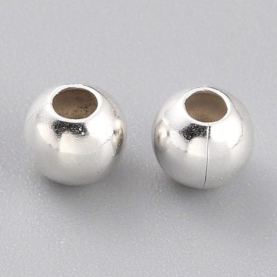 Brass Spacer Beads KK-O133-010C-S-01-1