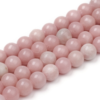 Natural Pink Opal Beads Strands G-G829-03-10mm-1