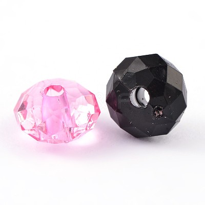 Transparent Acrylic Beads PL408Y-1