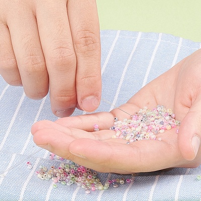 Glass Seed Beads SEED-A011-2mm-1