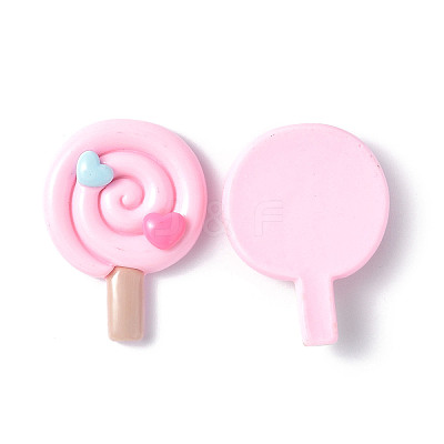 Opaque Resin Cabochons CRES-P023-03C-1