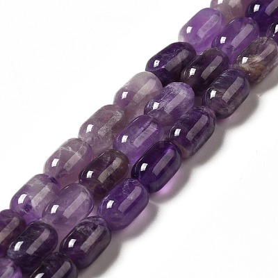 Natural Amethyst Beads Strands G-G980-20-1