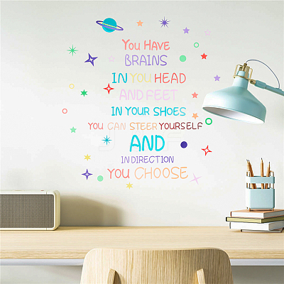 PVC Wall Decorate Stickers DIY-WH0030-84-1