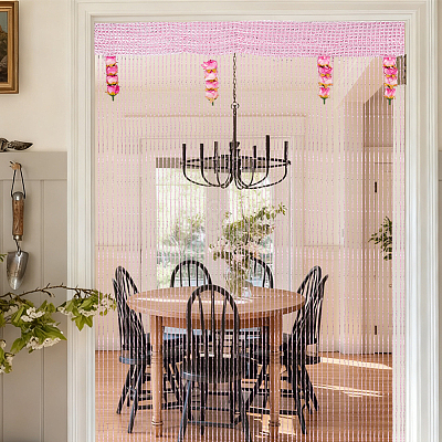 Polyester Door String Curtain AJEW-WH20128-054C-1