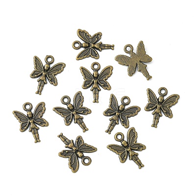 Tibetan Style Alloy Finding Pendants EDD002Y-AB-1