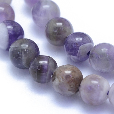 Natural Amethyst Beads Strands G-L552H-03A-1