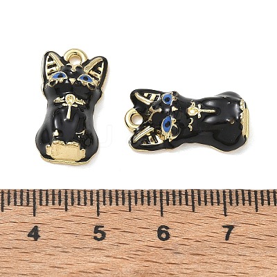 Alloy Enamel Pendants AL-CBA4262-02G-02-1