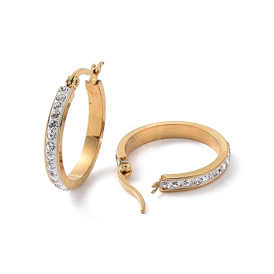 304 Stainless Steel Hoop Earrings EJEW-N0031-11G-01B-1