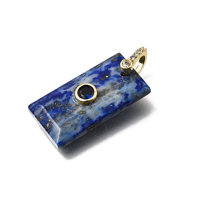 Natural Lapis Lazuli Pendants GG-CBA7610-05G-01-1