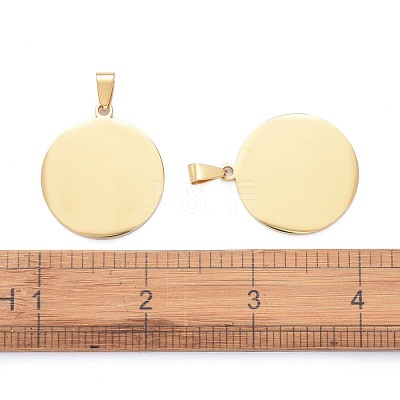 304 Stainless Steel Pendants STAS-I140-17G-1