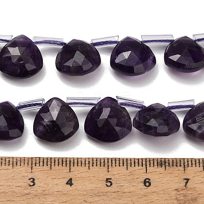 Natural Amethyst Beads Strands G-C292-A05-01-1