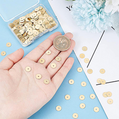 350Pcs Brass Spacer Beads KK-BC0008-62-1