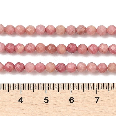 Natural Rhodonite Beads Strands G-E411-11A-4mm-1