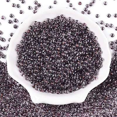 6/0 Transparent Inside Colours Glass Seed Round Beads X1-SEED-N006-004N-1