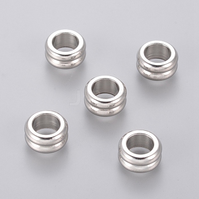 Tarnish Resistant 304 Stainless Steel Beads STAS-E036-4A-1