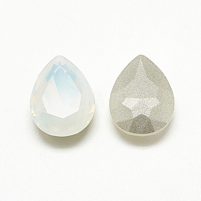 DIY Pointed Back K9 Glass Rhinestone Cabochons RGLA-T052-13x18-101-1