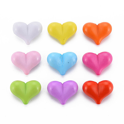 Opaque Acrylic Beads X-MACR-S373-70-AM-1