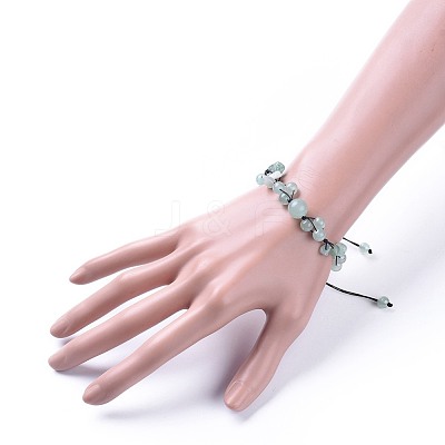 Adjustable Nylon Cord Braided Bead Bracelets BJEW-JB04602-02-1