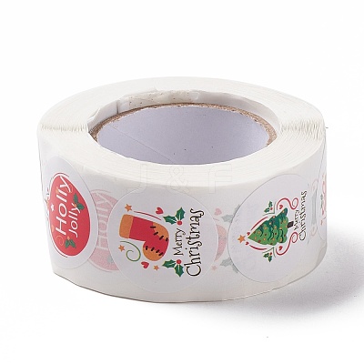 Christmas Theme Self-Adhesive Stickers DIY-A031-01-1