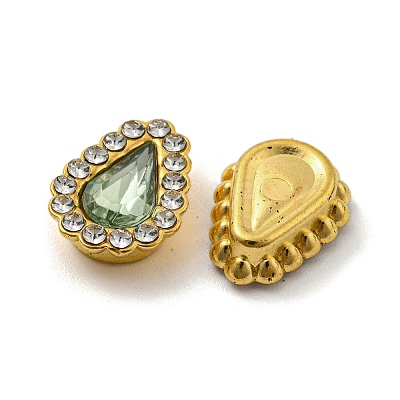 Acrylic Rhinetsone Cabochons FIND-C054-01G-1