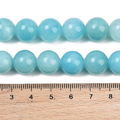 Natural Mashan Jade Graduated Beads Strands GG-CBA2AE1-A08-L-1