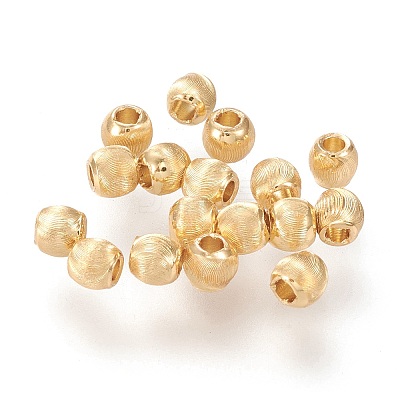 Brass Beads X-KK-M213-02C-G-1