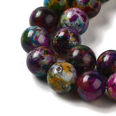 Natural Agate Beads Strands G-P516-A01-A10-1
