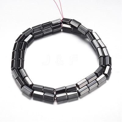 Original Magnetic Synthetic Hematite Bead Strands G-A164-04-1