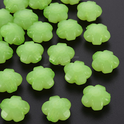 Imitation Jelly Acrylic Beads MACR-S373-87-E06-1