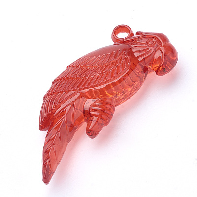 Transparent Acrylic Big Pendants TACR-T002-04-1