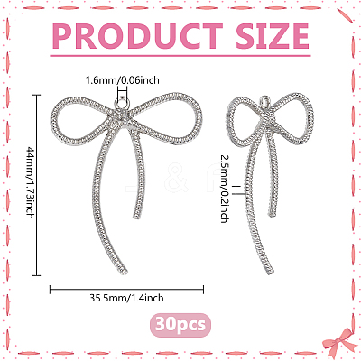30Pcs Rack Plating Alloy Pendants FIND-PH0026-77P-1