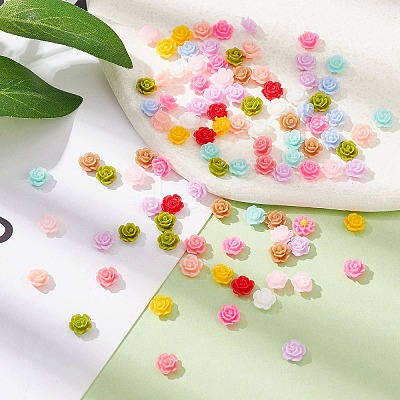 Opaque Resin Cabochons RESI-CJC0012-26J-1