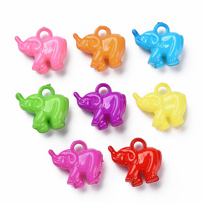Opaque Acrylic Pendants MACR-N013-052-1