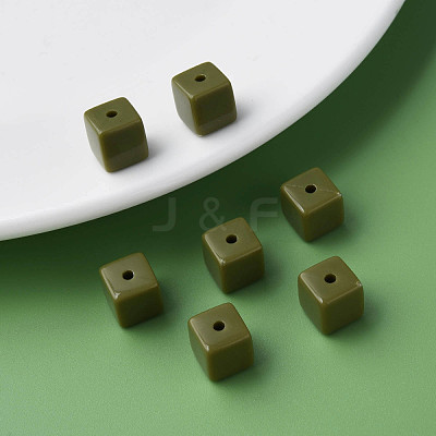 Opaque Acrylic Beads MACR-S373-148-A11-1