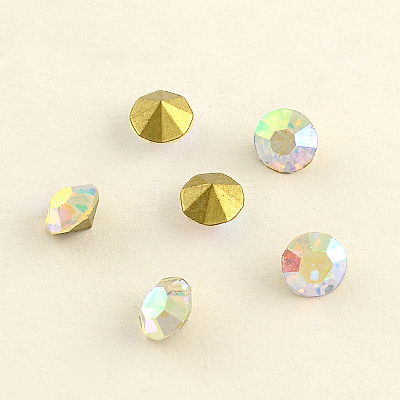 Glass Pointed Back Rhinestone RGLA-PP20-26B-1