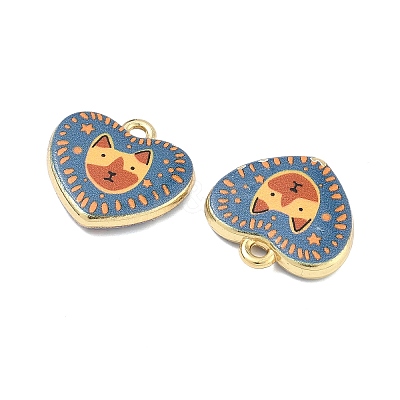 Printed Alloy Pendants PALLOY-P319-07C-07-1