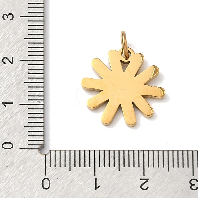 304 Stainless Steel Enamel Pendants STAS-Z189-11G-02-1
