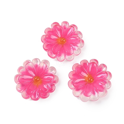 Flower Series Resin Cabochons LS-CRES-Q008-01A-1