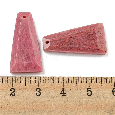 Natural Rhodonite Pendants G-G123-02B-1