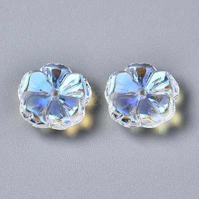 Transparent Glass Beads GLAA-Q089-003-C001-1