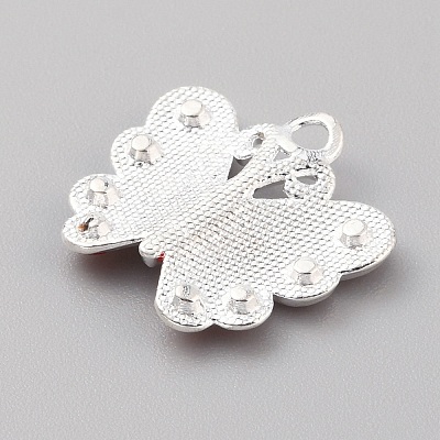 Alloy Enamel Pendants FIND-WH0417-27D-1