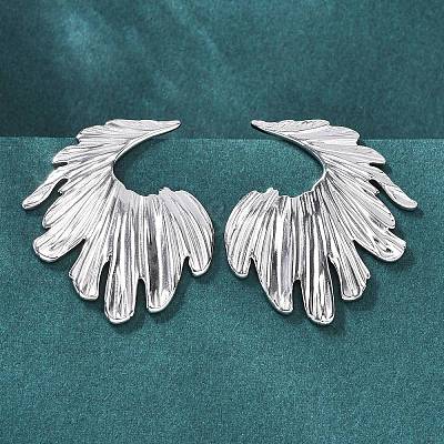 304 Stainless Steel Stud Earrings for Women EJEW-K306-11P-1