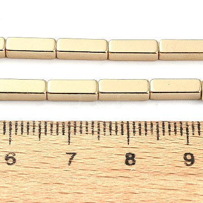 Electroplated Synthetic Non-magnetic Hematite Beads Strands G-I360-Y02-02-1
